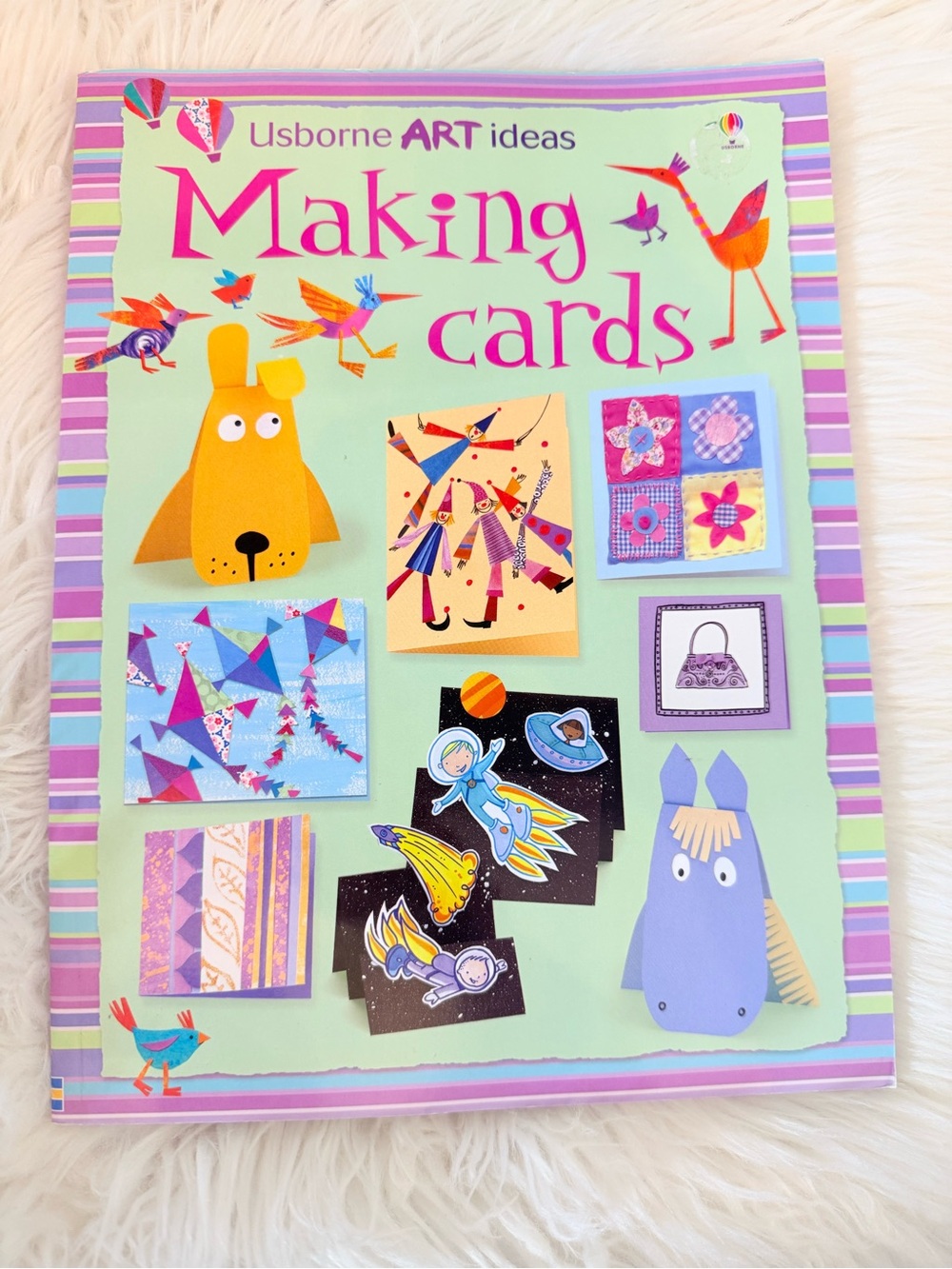 💫10/$25 • Usborne Art Ideas Making Cards Book